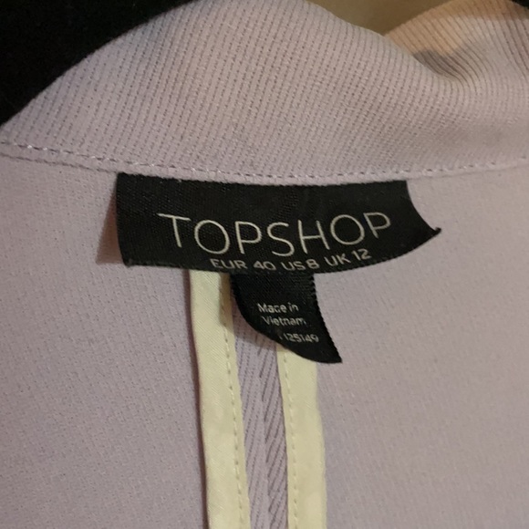 Lilac Purple TopShop Blazer - Picture 2 of 4